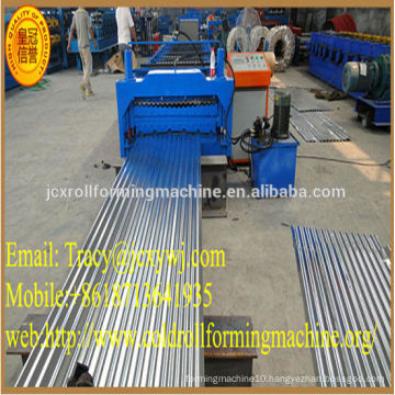 850 Metal Roofing Corrugated Tile Roll Forming Machine/ Colored Steel Sheet Roll Making Line